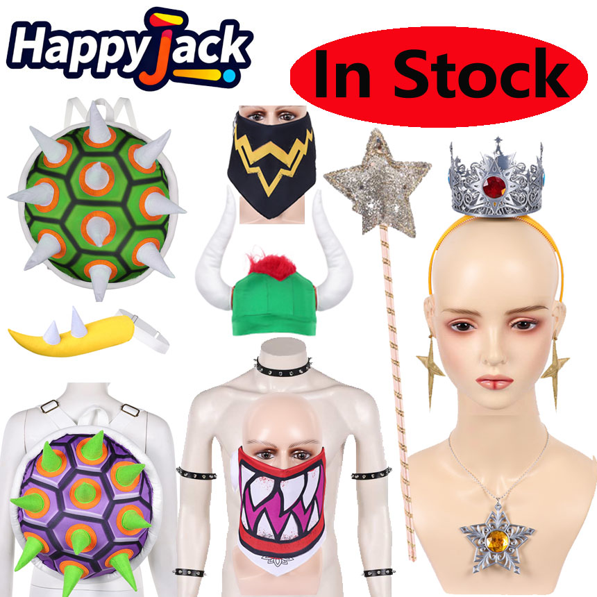 Leather Bracelet - Bowser Jr Cosplay Syal Masker Film