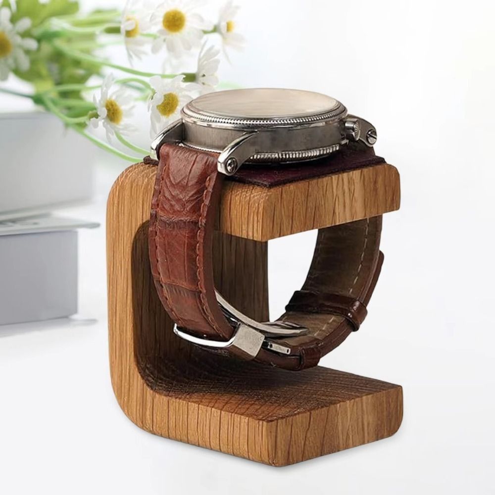 Jewelry Stand Watches - Stand Pajangan Jam Tangan Kayu Hiasan