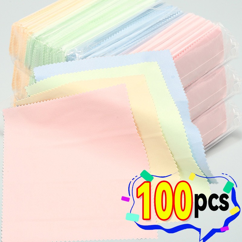 Jewelry Eyewear Watches & Accessories - 10-100 Buah Kain Kacamata Poles Perak