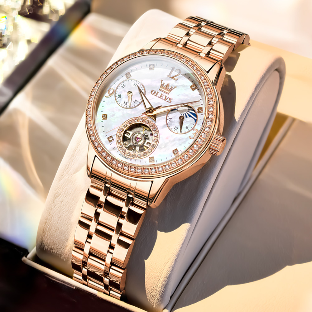 Leather Bracelet - OLEVS Jam Tangan Wanita Jam Tangan
