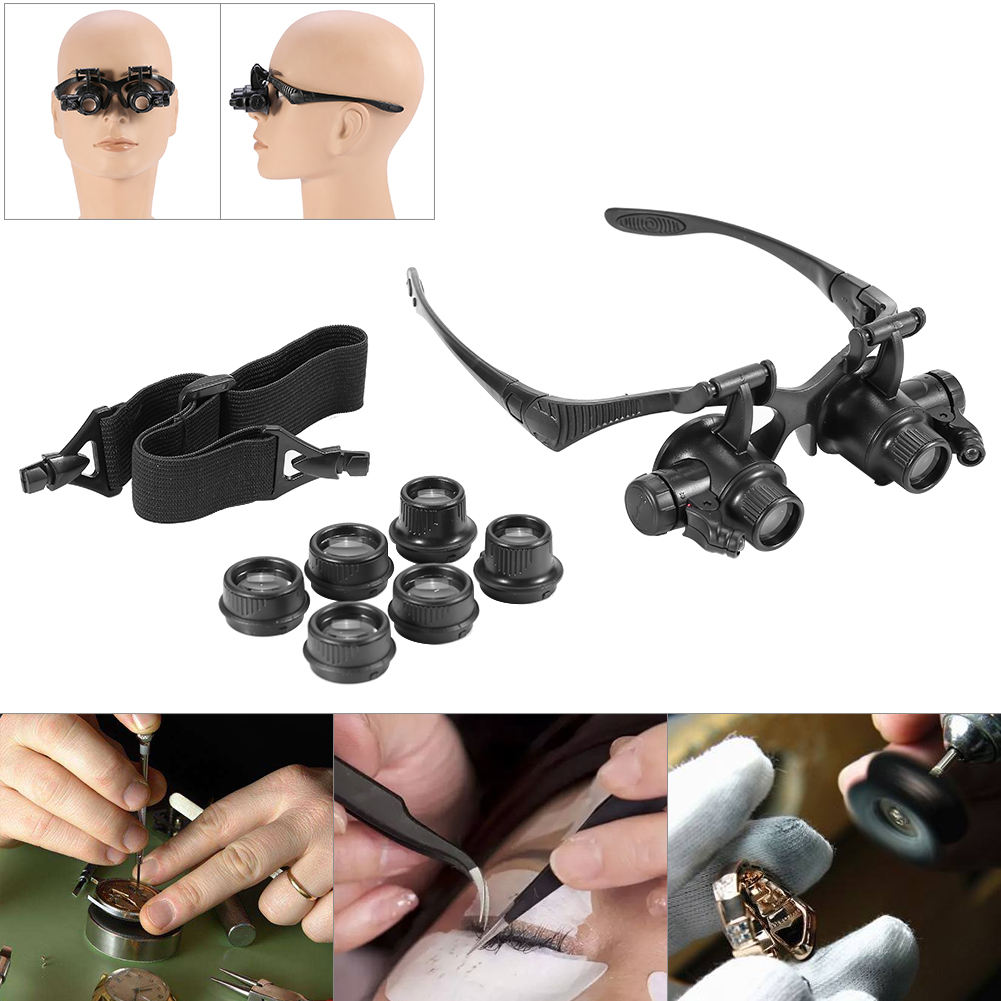 Jewelry Eyewear Watches & Accessories - Kaca Pembesar Kepala Baru, Lensa Pembesar