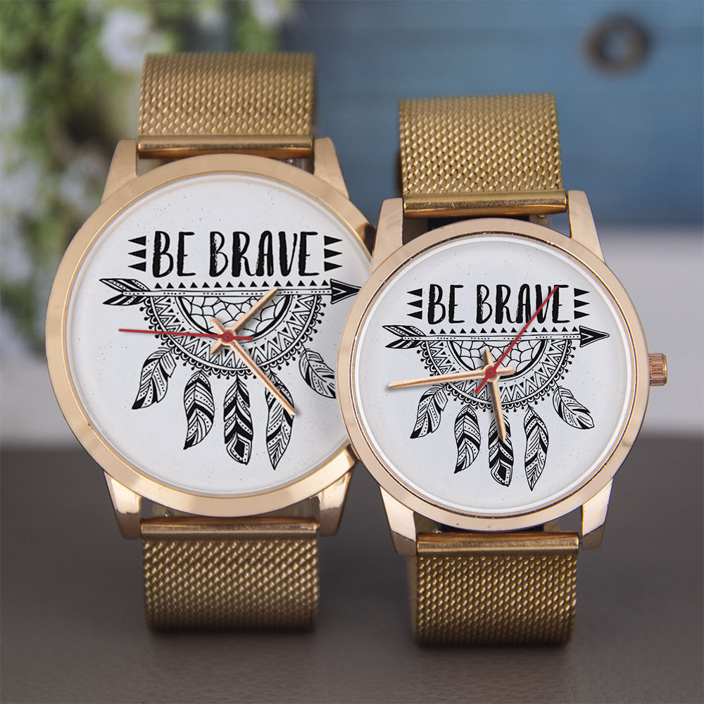 Leather Bracelet - Arrow Cool Gift Jam Tangan Rosegold
