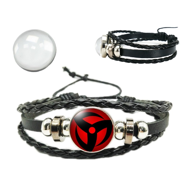 Gelang Kulit Anime Naruto Snap - Leather Bracelet ulasan dan harga