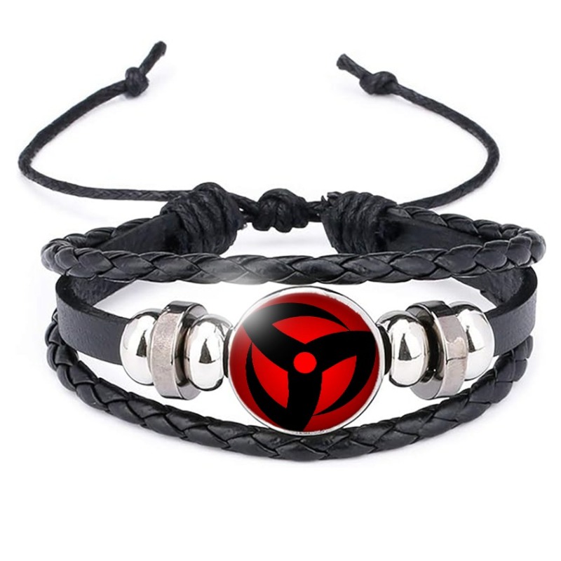 Gelang Kulit Anime Naruto Snap - Leather Bracelet ulasan dan harga