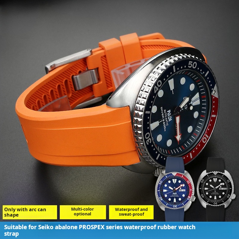 Tali Karet 20MM 22MM untuk Sei - Seiko Watch Prospex ulasan dan harga