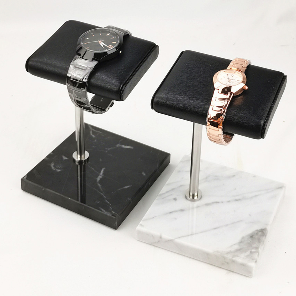 Portable PU Kulit dan Marmer W - Jewelry Stores With Watches ulasan dan harga