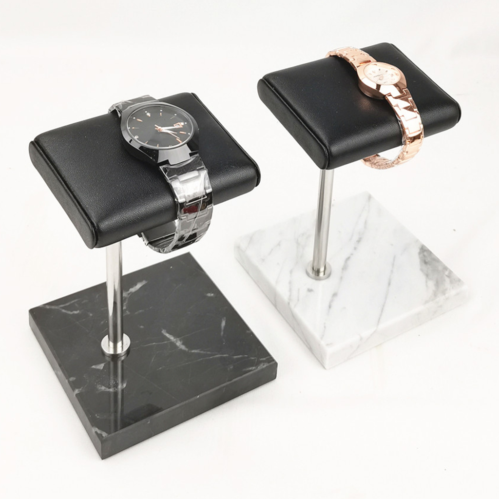 Portable PU Kulit dan Marmer W - Jewelry Stores With Watches ulasan dan harga