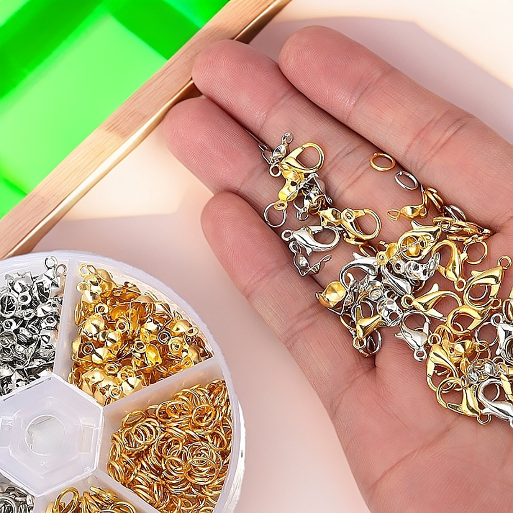 540 pcs Kancing Lobster Baja A - Pearl Necklace ulasan dan harga
