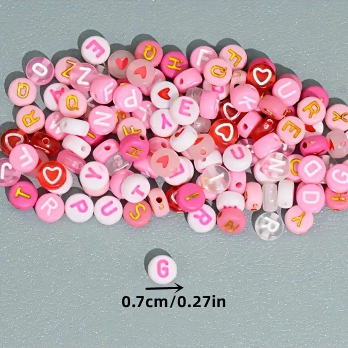 500/200/100 Buah 7Mm Gaya Acak - Jewelry Quotes ulasan dan harga