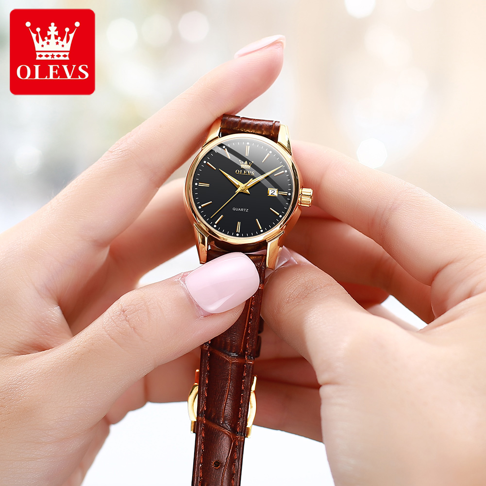 Jam Tangan OLEVS 6898 Jam Tang - Leather Bracelet ulasan dan harga