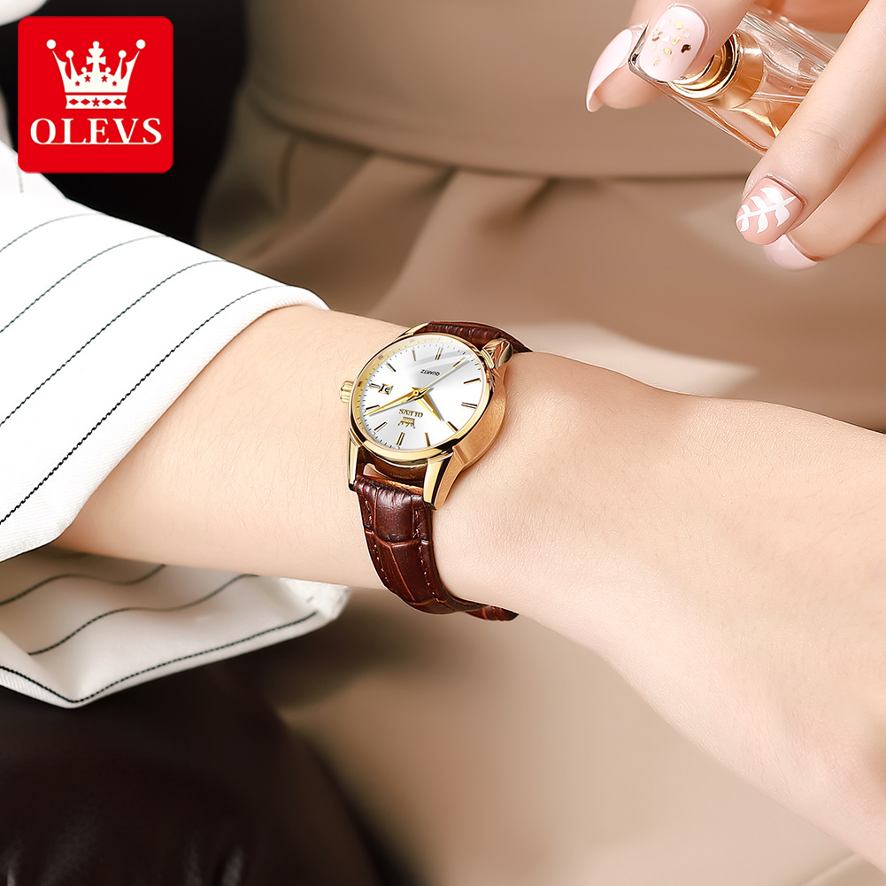 Jam Tangan OLEVS 6898 Jam Tang - Leather Bracelet ulasan dan harga