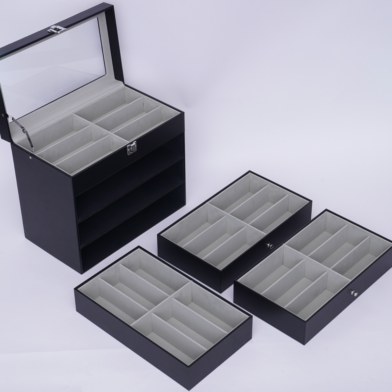 Kotak Penyimpanan Kacamata 4 L - Jewelry Eyewear Watches & Accessories ulasan dan harga