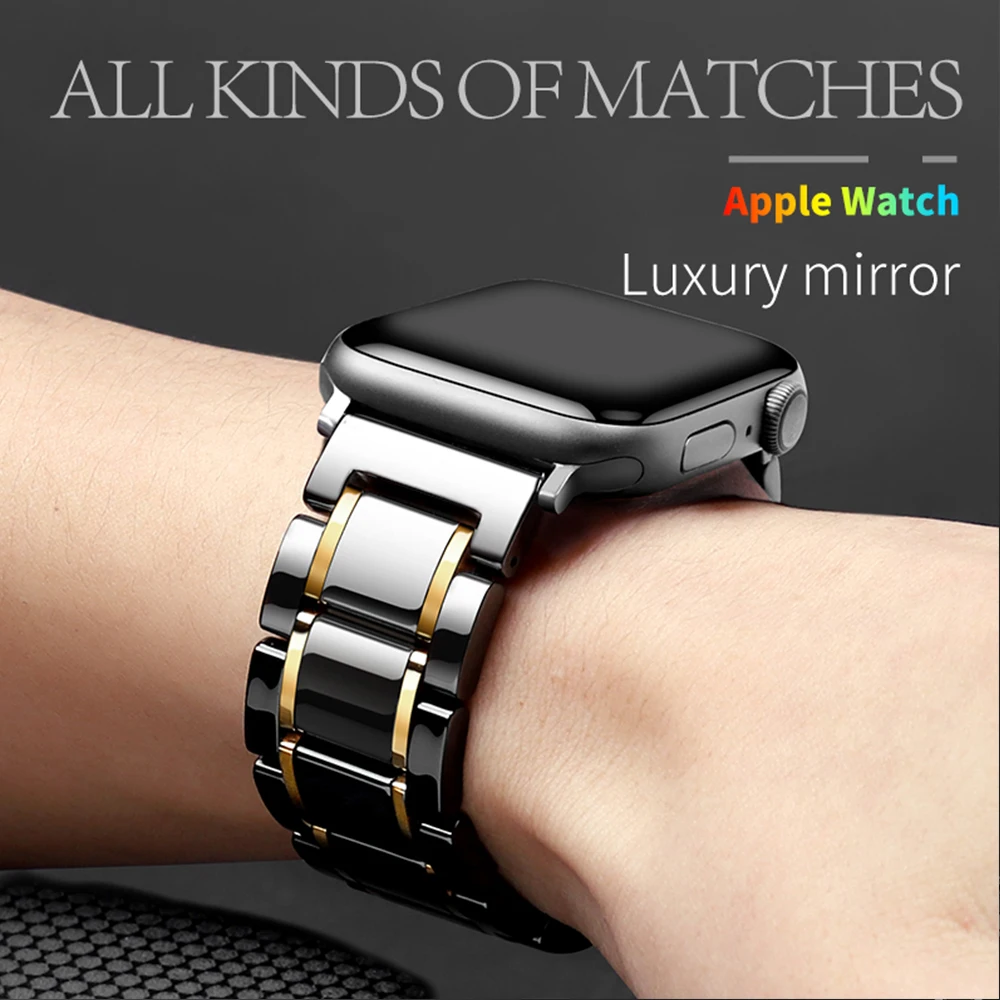 Tali Keramik untuk Apple Watch - Leather Bracelet ulasan dan harga