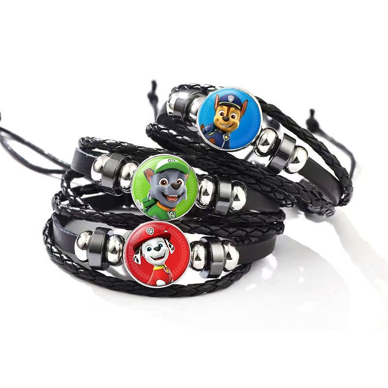 Gelang Kulit Paw Patrol Time G - Leather Bracelet ulasan dan harga