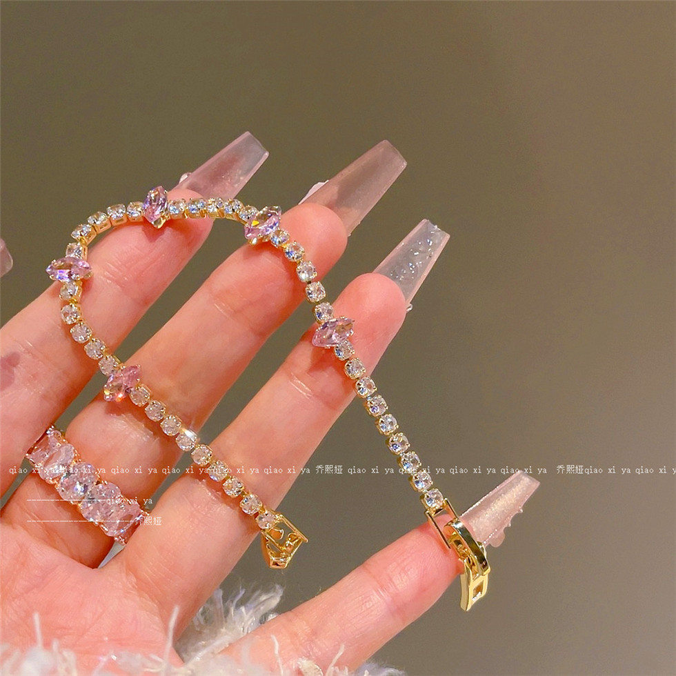 Gelang Zirkon Berlian Penuh Me - Best Jewelry Watches For Women ulasan dan harga