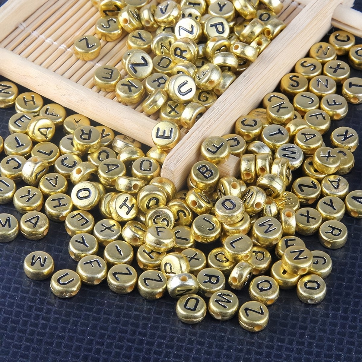 Manik-manik huruf Inggris 4x7M - Jewelry Quotes ulasan dan harga