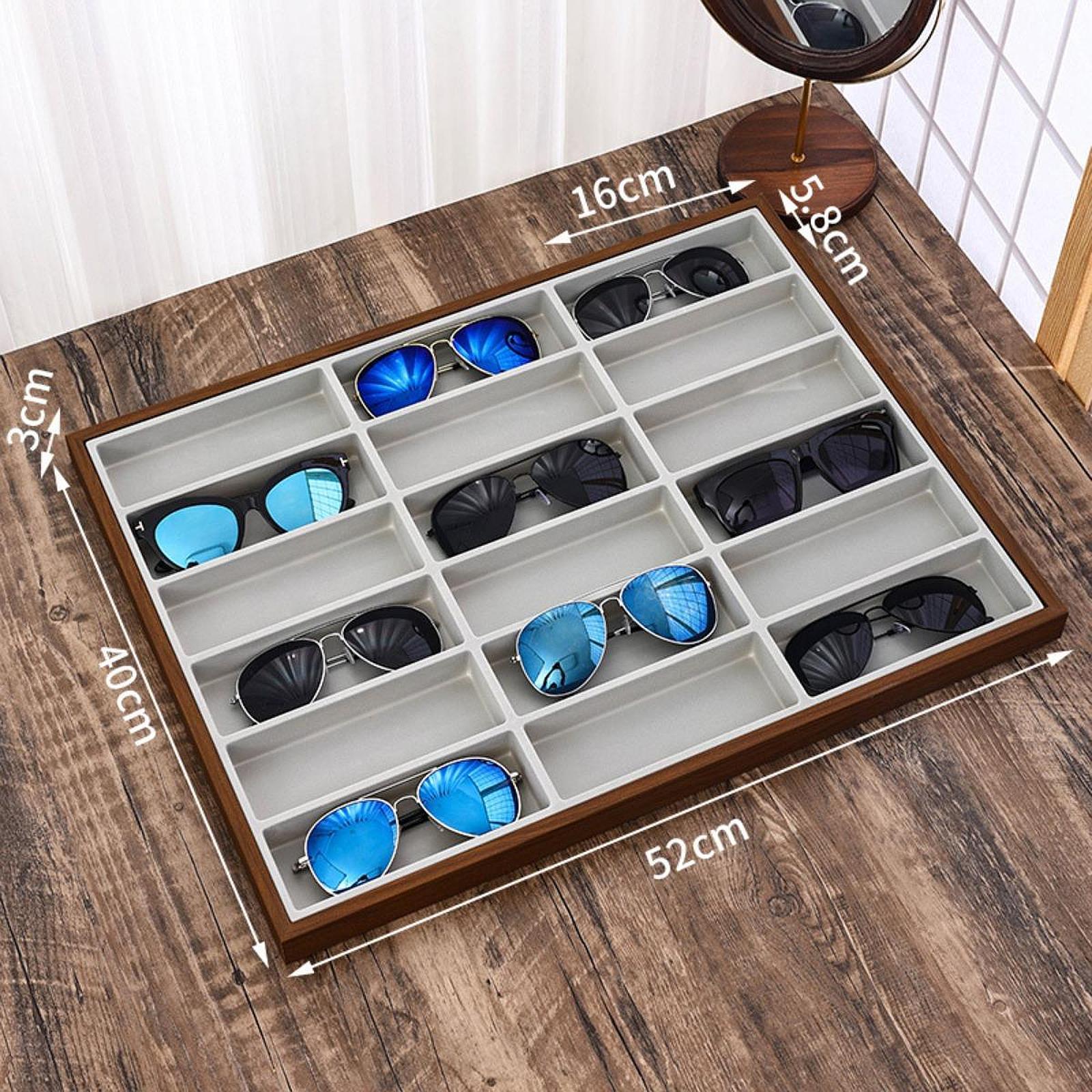 Kotak Organizer Kacamata 18 Ko - Jewelry Eyewear Watches & Accessories ulasan dan harga