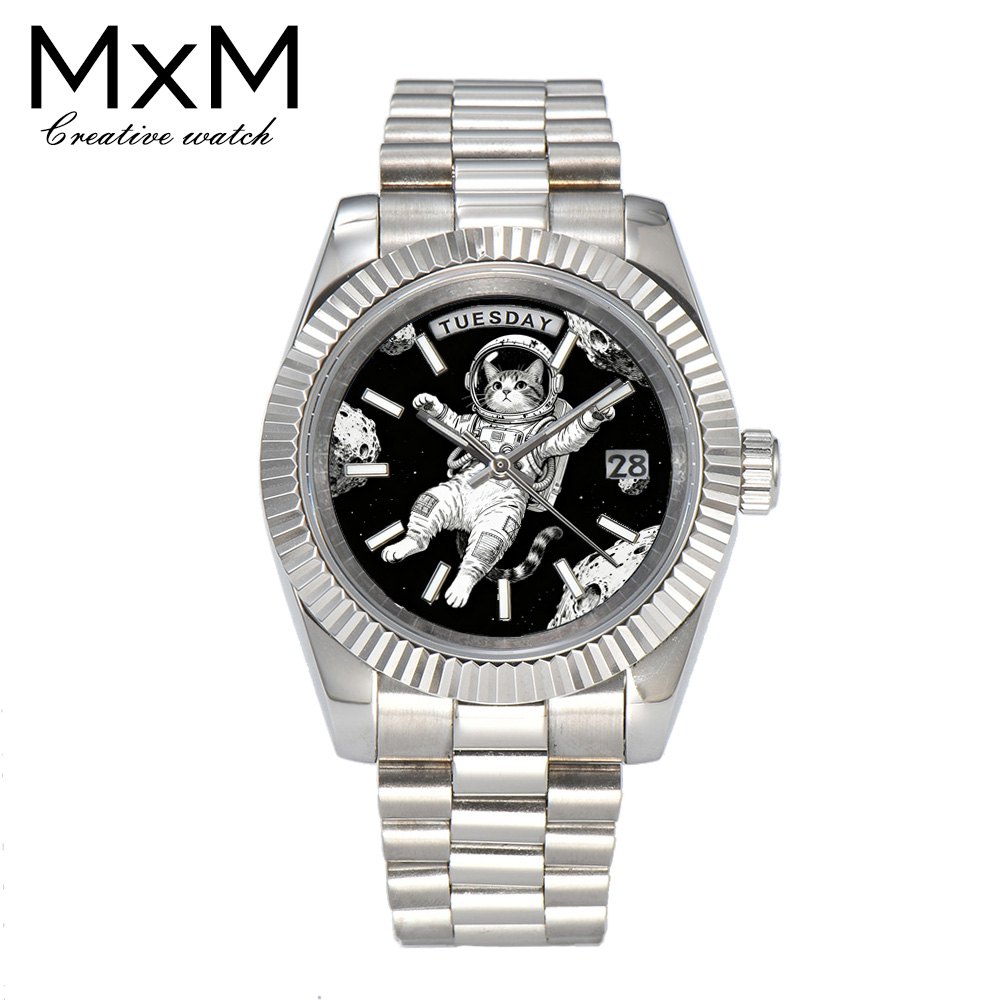Jam Tangan Pria Kreatif 40mm/3 - Leather Bracelet ulasan dan harga