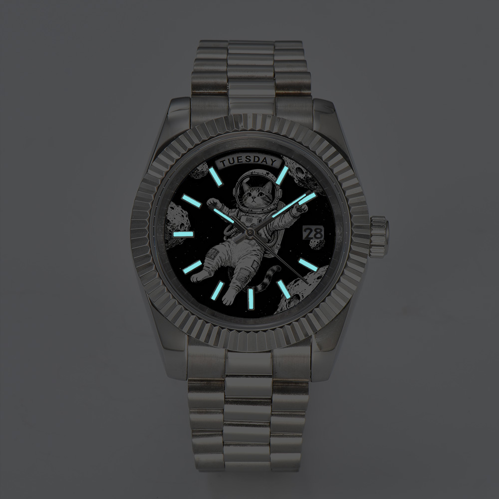 Jam Tangan Pria Kreatif 40mm/3 - Leather Bracelet ulasan dan harga