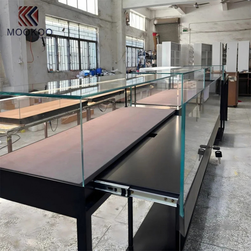 Display Kaca Kustom yang Dapat - Jewelry Stores With Watches ulasan dan harga