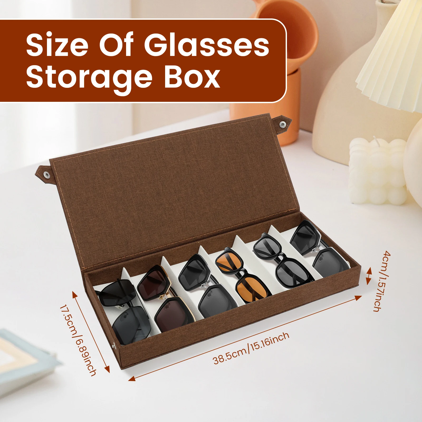 Kotak Penyimpanan Kacamata 6 S - Jewelry Eyewear Watches & Accessories ulasan dan harga