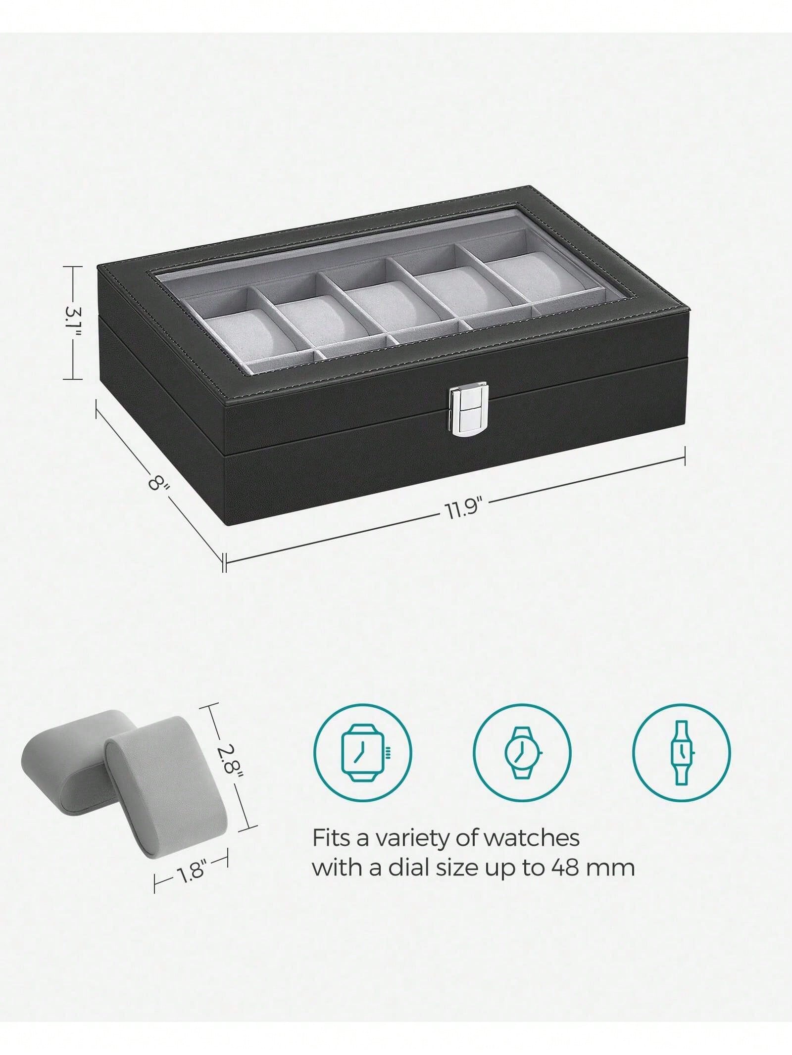 Kotak Jam Tangan 12 Slot yang  - Jewels On Watches ulasan dan harga