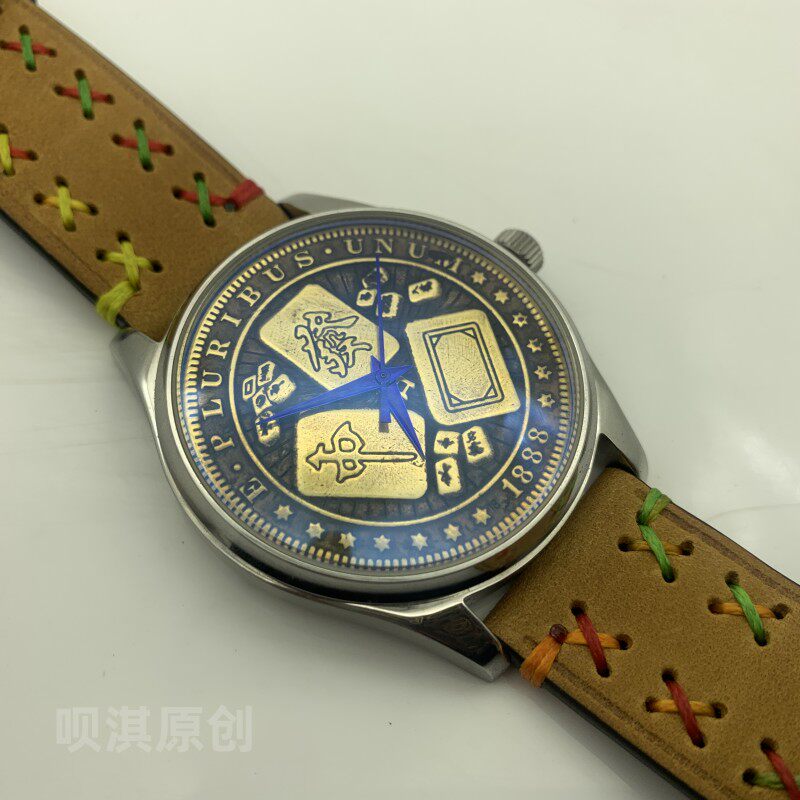 Jam tangan mekanis otomatis pe - Leather Bracelet ulasan dan harga