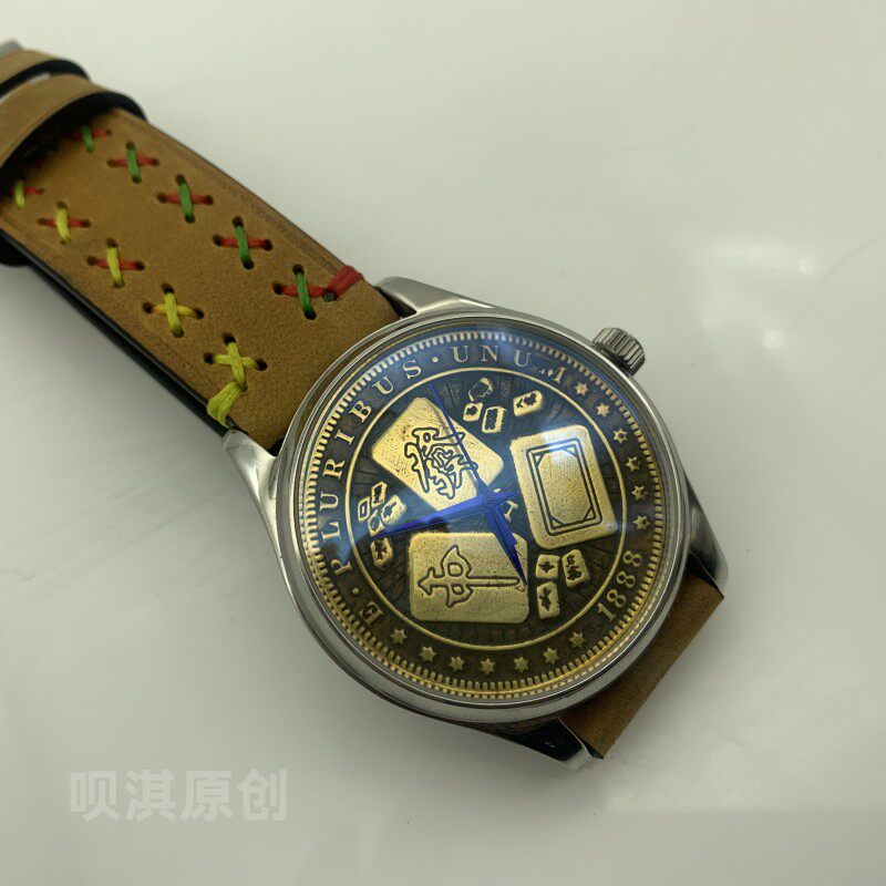 Jam tangan mekanis otomatis pe - Leather Bracelet ulasan dan harga
