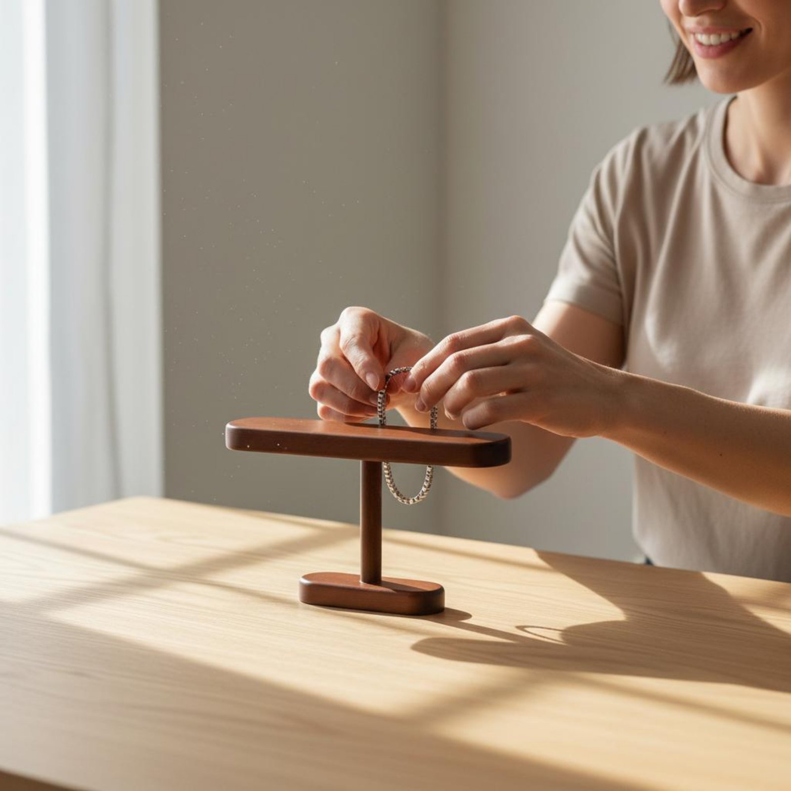 Tempat Jam Tangan Kayu Multi-F - Jewelry Stand Watches ulasan dan harga