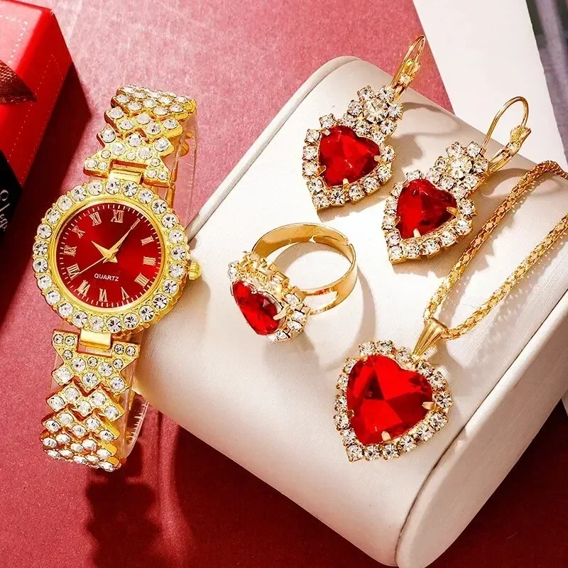 Jam tangan mewah emas wanita,  - Jewels On Watches ulasan dan harga