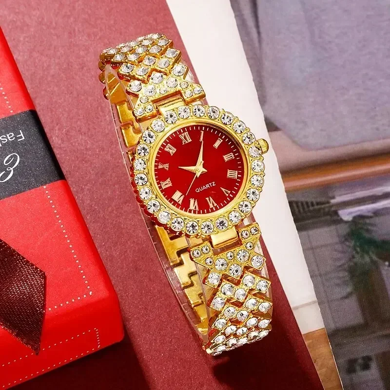 Jam tangan mewah emas wanita,  - Jewels On Watches ulasan dan harga