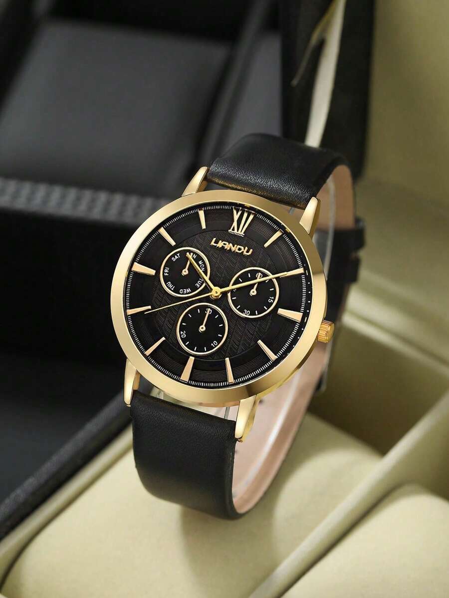 LIANDU LIANDU 1 Set Jam Tangan - Leather Bracelet ulasan dan harga