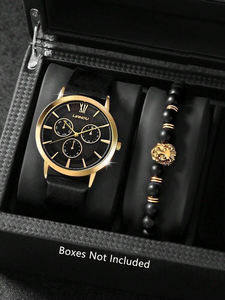LIANDU LIANDU 1 Set Jam Tangan - Leather Bracelet ulasan dan harga