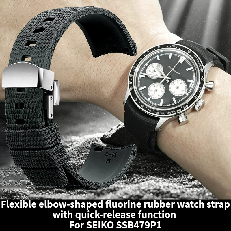 Tali jam tangan fluororubber m - Seiko Watch Prospex ulasan dan harga