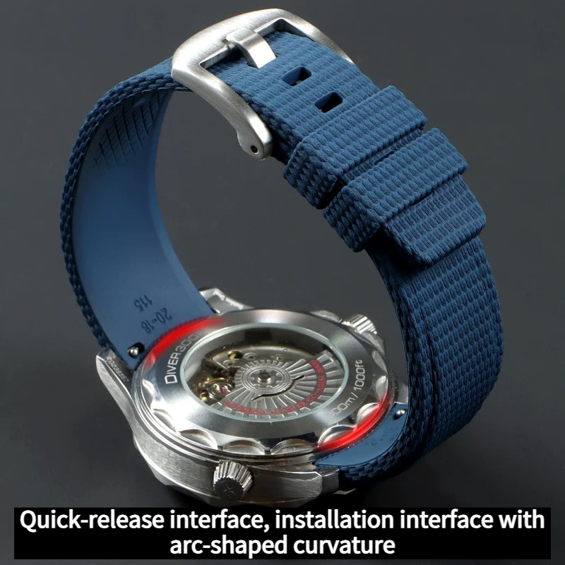 Tali jam tangan fluororubber m - Seiko Watch Prospex ulasan dan harga