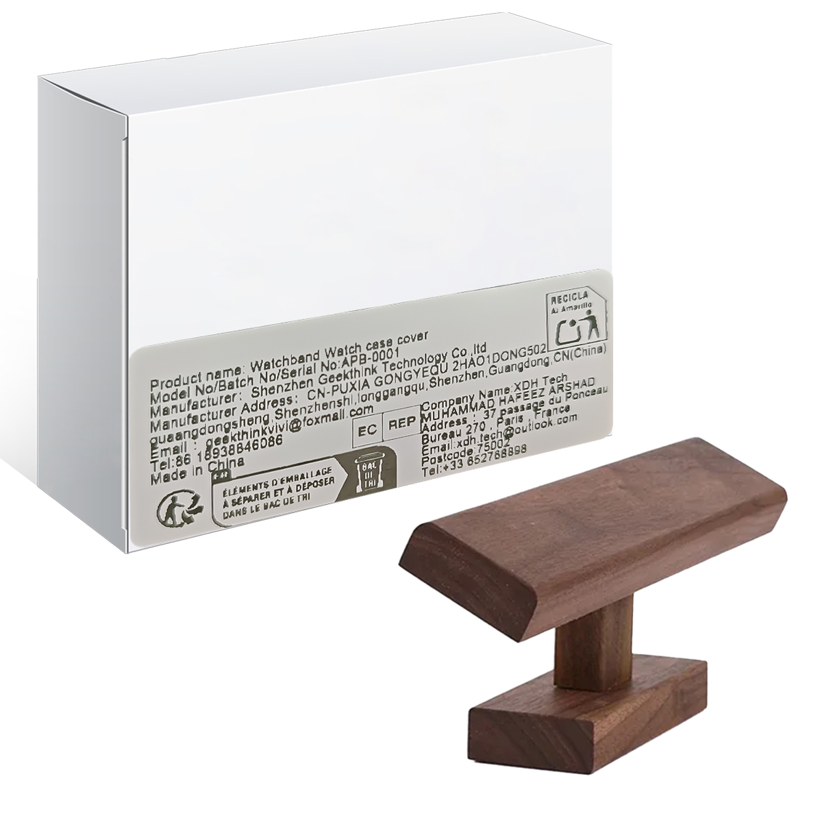 Rak Jam Tangan Kayu Model T-Ba - Jewelry Stand Watches ulasan dan harga