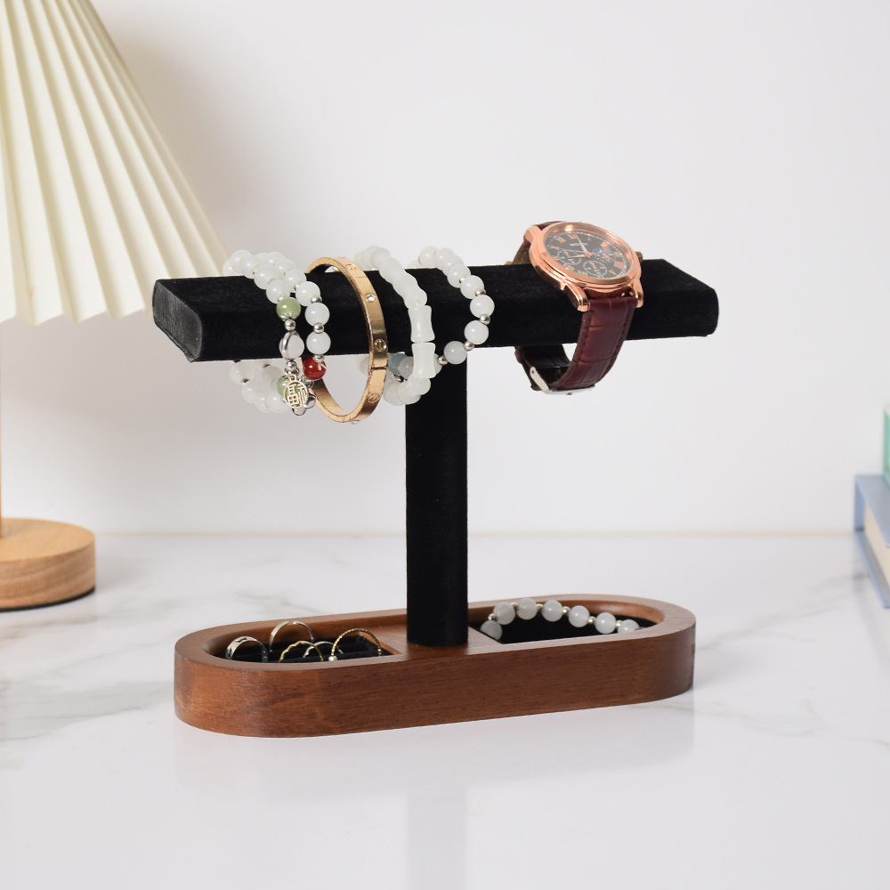 Rak Perhiasan Kayu Solid - Pen - Jewelry Stores With Watches ulasan dan harga