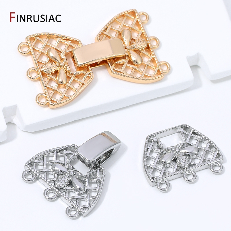 Konektor Kancing Mutiara 3 Bar - Pearl Necklace ulasan dan harga